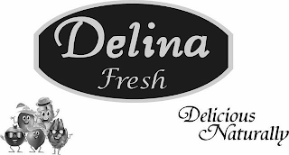 DELINA FRESH DELICIOUS NATURALLY logo