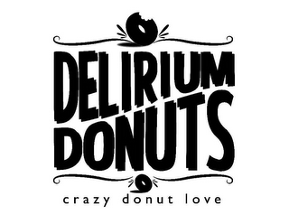 DELIRIUM DONUTS CRAZY DONUT LOVE logo