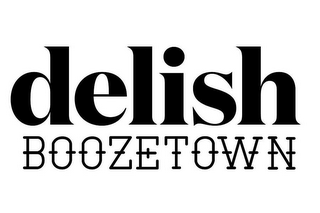 DELISH BOOZETOWN logo