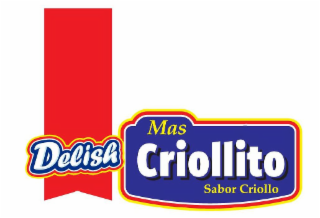 DELISH MAS CRIOLLITO SABOR CRIOLLO logo