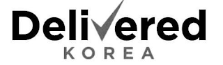 DELIVERED KOREA logo