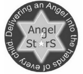 DELIVERING AN ANGEL INTO THE HANDS OF EVERY CHILD ANGEL STARS logo