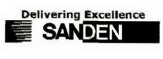 DELIVERING EXCELLENCE SANDEN logo