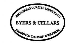 DELIVERING QUALITY SERVICES TO BYERS & CELLARS NAMED FOR THE PEOPLE WE SERVE logo
