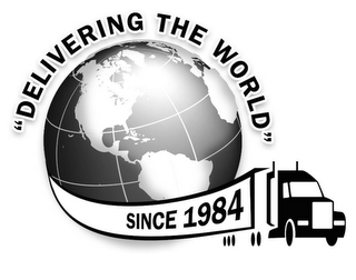 "DELIVERING THE WORLD" SINCE 1984 logo
