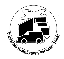 DELIVERING TOMORROW'S PACKAGES TODAY logo