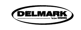 DELMARK BY/PAR GUSDORF. logo