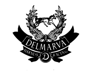 DELMARVA HARNESS D RACING logo
