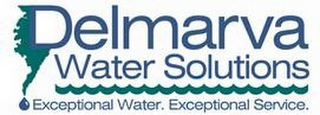 DELMARVA WATER SOLUTIONS EXCEPTIONAL WATER, EXCEPTIONAL SERVICE logo