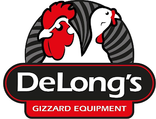 DELONG'S GIZZARD EQUIPMENT logo