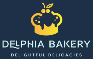 DELPHIA BAKERY DELIGHTFUL DELICACIES logo
