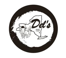DEL'S DAIRY FARM logo