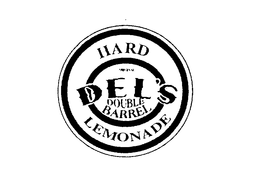DEL'S ORGINIAL DOUBLE BARREL HARD LEMONADE logo