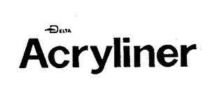 DELTA ACRYLINER logo