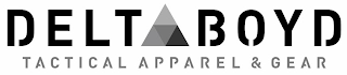 DELTA BOYD TACTICAL APPAREL & GEAR logo