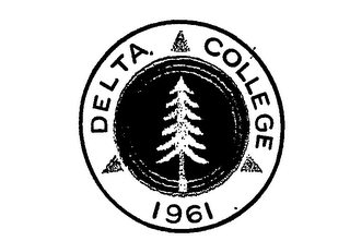 DELTA COLLEGE 1961 logo