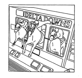 DELTA DOWNS logo