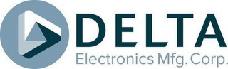 DELTA ELECTRONICS MFG. CORP. logo