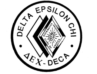 DELTA EPSILON CHI EX-DECA logo