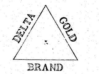 DELTA GOLD BRAND logo