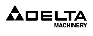 DELTA MACHINERY logo