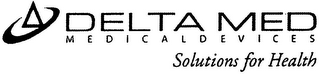 DELTA MED MEDICAL DEVICES SOLUTIONS FOR HEALTH logo