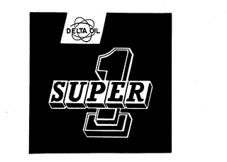 DELTA OIL SUPER 1 logo