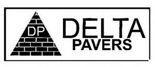 DELTA PAVERS DP logo