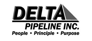 DELTA PIPELINE INC. PEOPLE · PRINCIPLE · PURPOSE logo