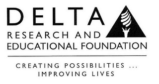 DELTA RESEARCH AND EDUCATIONAL FOUNDATION CREATING POSSIBILITIES ... IMPROVING LIVES logo