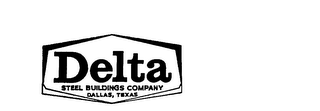 DELTA STEEL BUILDINGS COMPANY DALLAS, TEXAS logo