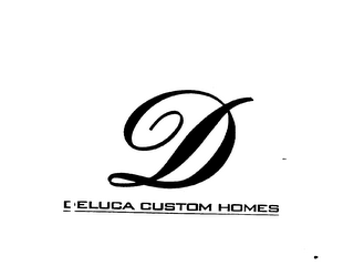 DELUCA CUSTOM HOMES logo