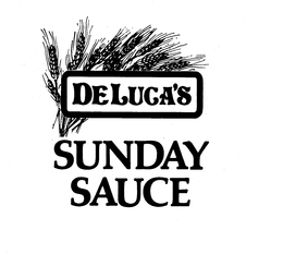 DELUCA'S SUNDAY SAUCE logo
