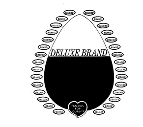 DELUXE BRAND FAMOUS FOR QUALITY logo