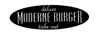 DELUXE MODERNE BURGER TAKE-OUT logo