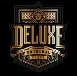 DELUXE ORIGINAL VODKA logo