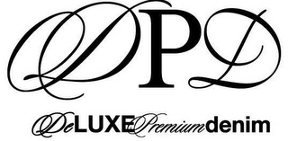 DELUXE PREMIUM DENIM DPD logo