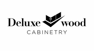 DELUXE WOOD CABINETRY logo