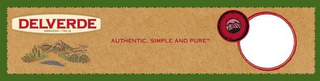 DELVERDE ABRUZZO ITALIA AUTHENTIC, SIMPLE AND PURE logo