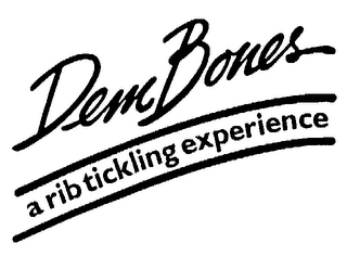 DEM BONES A RIB TICKLING EXPERIENCE logo