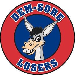 DEM-SORE LOSERS logo