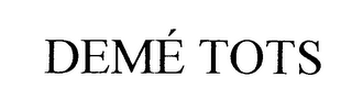 DEME TOTS logo