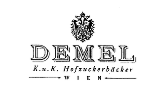 DEMEL K.U.K. HOFZUCKERBACKER WIEN logo
