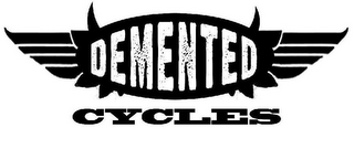 DEMENTED CYCLES logo