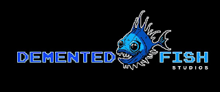 DEMENTED FISH STUDIOS logo
