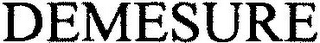 DEMESURE logo