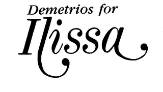 DEMETRIOS FOR ILISSA logo