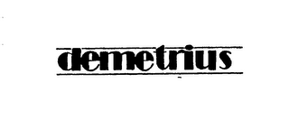 DEMETRIUS logo