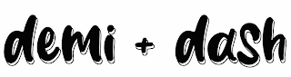 DEMI + DASH logo
