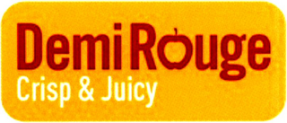 DEMI ROUGE CRISP & JUICY logo